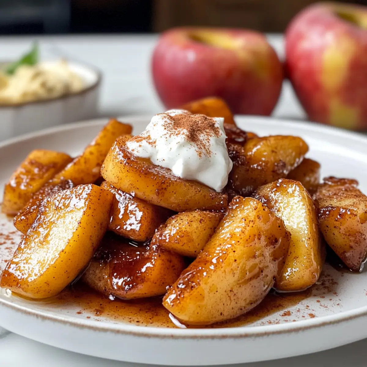 Zimtäpfel aus der Heißluftfritteuse schnell zubereiten